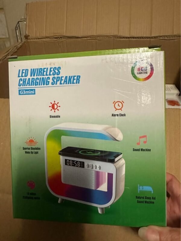 Bedside Lamp, Speaker & Alarm