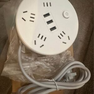 Power Board · 4 Sockets + 3 USB